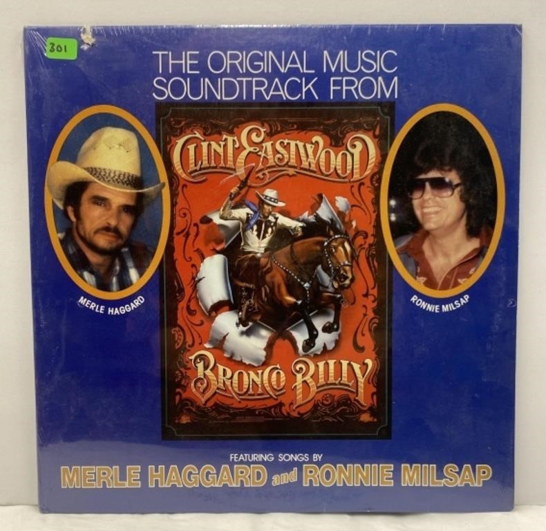 Sealed Original Soundtrack from Bronco Billy!