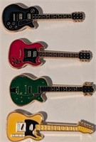 Rock jazz Guitar collection of assorted Metal
