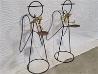 Standing Angel Candle Holders