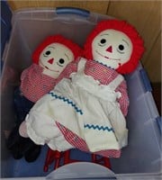 RAGGEDY AND ANDY DOLLS