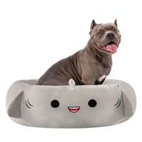 Squishmallows 30-Inch Gordon Shark Pet Bed - Large