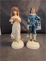 Pr. Goebel Blueboy & Pinkie Porcelain Figures