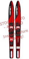 Obrien 65.5in Adult Water Skis, 4.5-13 Wide, Red