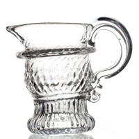 BLOWN-MOLDED GII-18 TOY PITCHER, colorless,