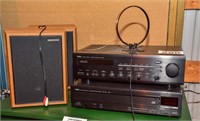 Yamaha stereo receiver + CD changer +