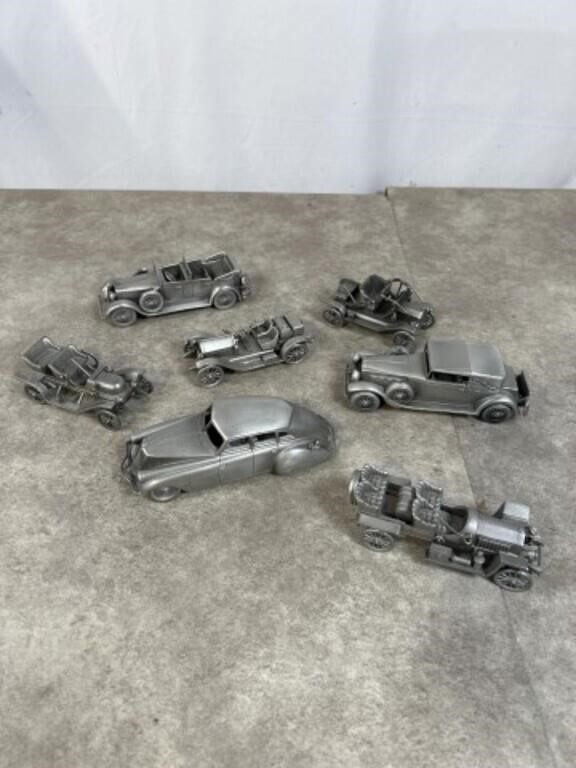 Danberry Mint diecast pewter model cars