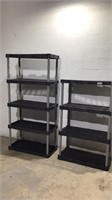 2 Plastic Shelving M10A