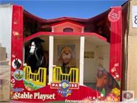 28 pcs; Paradise horse stable playset Toys have