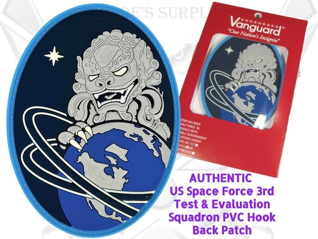 Vanguard 3rd Space Force Test Eval PVC Patch 3F3