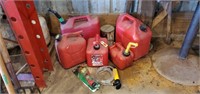 Gasoline cans (5)