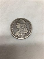 1833 Bust Half Silver Dollar