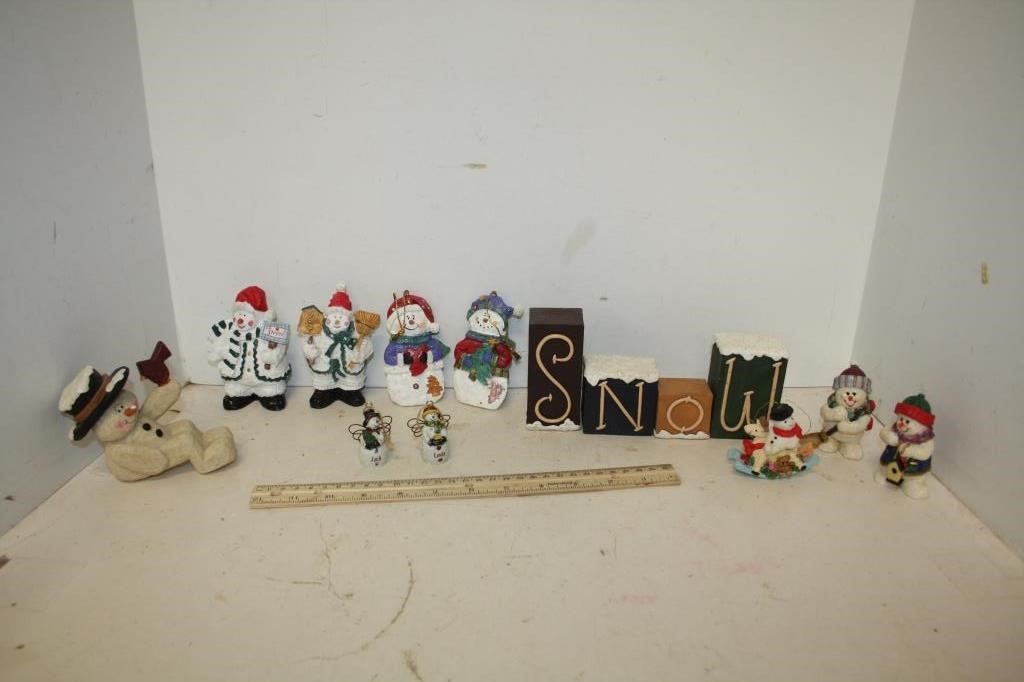 Snowman Ornaments & Decor