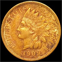 1909 Indian Head Penny NEARLY UNCIRCULATED
