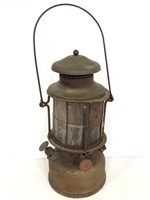 Vintage metal oil lantern