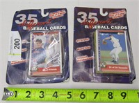 2 Packs Un-Opened Baseball Cards