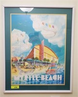 SIGNED MYRTLE BEACH POSTER