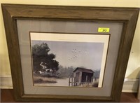 SIGNED MARSH PRINT