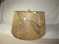 MCM Mid Century Modern Fiberglass Lamp Shade