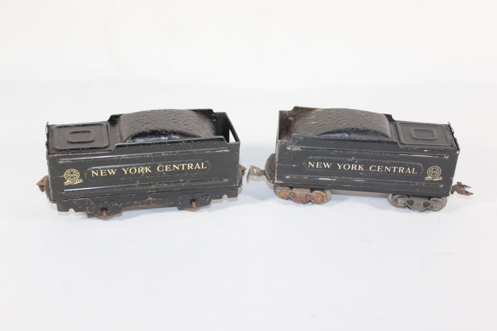 Marx Trains - Pair of New York Central Tenders