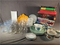 Glass and Ceramic Dishware + Large Variety of