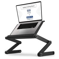 WorkEZ Executive Laptop Cooling Stand Adjustable L