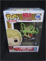 LARRY BIRD SIGNED 1983 NBA ASG FUNKO COA