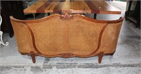 Part antique French bed
