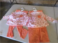 CARTERS 18 MONTH GIRLS OUTIFITS