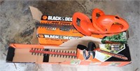 2 Black and Decker Hedge Trimmer w/box (17" &