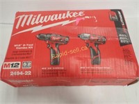 Milwaukee Cordless 2-Tool Combo Kit