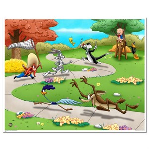 Looney Tunes Picnic Numbered Limited Edition Gicle