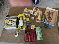 Tapes, Tow Strap, Tools
