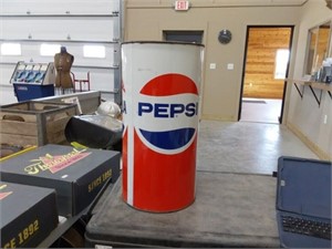 19" Tall Pepsi garbage can