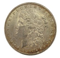 1897 Philadelphia Chouce BU Morgan SIlver Dollar