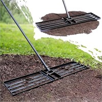 Jardineer Lawn Leveling Rake 36 Inches, Yard