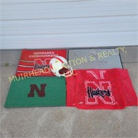 NEBRASKA CORNHUSKERS, RUGS, BATHROOM MATS, TOY