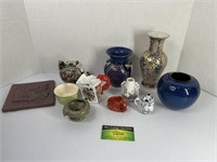 Assorted Vases and Decor