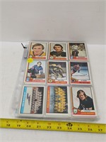 1974-75 vintage hockey cards OPC 90 cards