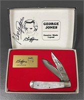 George Jones Autographed Pocket Knife