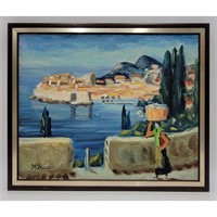 Michail Skansi 1885 -1979 Impressionist Painting
