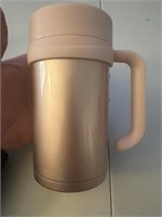Lock&Lock Pink Insulated Mug w/ Handle NEW