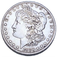 1880-O Morgan Silver Dollar LIGHTLY CIRCULATED