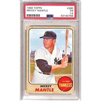 1968 Topps Mickey Mantle Psa 1.5