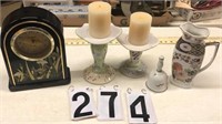 Clock, Bell, Candle Holders and More