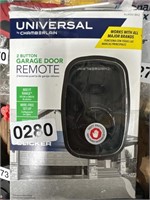 UNIVERSAL GARAGE DOOR REMOTE RETAIL $20