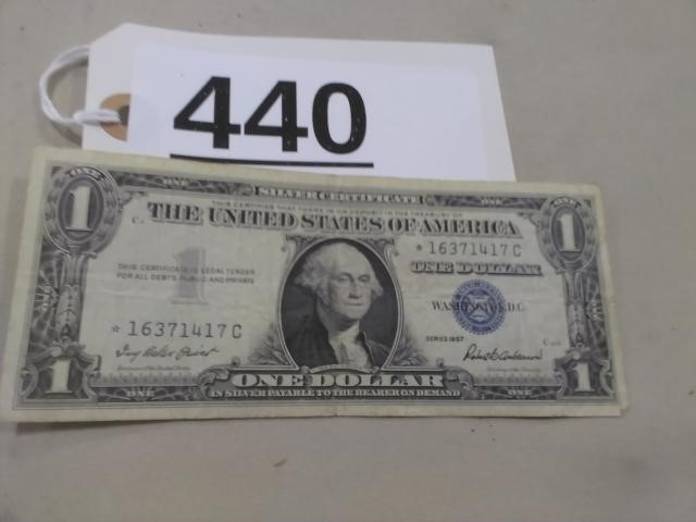 $1.00 Silver Certificate - 1957