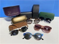 Designer Sunglasses And Empty Cases