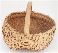 Antique Egg Basket - 7" x 6"