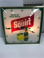 Squirt clock   Works.