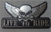 Live to ride magnet